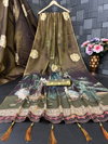 Ktd 2091 Handloom Fabric Digital Printed Saree Wholesale Clothing Suppliers In India